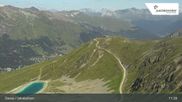 Archived webcam image showing Jakobshorn mountain (2590 m) on 12 Jul 2026 at 11:36