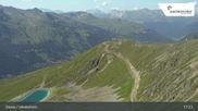 Archived webcam image showing Jakobshorn mountain (2590 m) on 12 Jul 2026 at 17:36