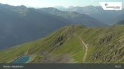 Archived webcam image showing Jakobshorn mountain (2590 m) on 12 Jul 2026 at 19:00