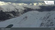 Archived webcam image showing Jakobshorn mountain (2590 m) on 25 Oct 2026 at 08:11