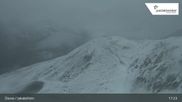 Archived webcam image showing Jakobshorn mountain (2590 m) on 25 Oct 2026 at 19:11