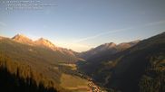 Archived webcam image showing Umbrail Pass on 18 Jun 2026 at 07:35
