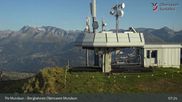 Archived webcam image showing Piz Mundaun, Obersaxen on 1 Aug 2026 at 07:55