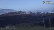 Archived webcam image showing ski resort Savognin, mountain station 