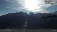 Archived webcam image showing ski resort Savognin, mountain station 