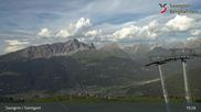 Archiviertes Webcam Bild: Savognin, Bergstation Panoramabahn am 21.06.2026 um 19:08 Uhr