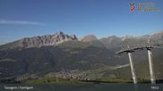 Archiviertes Webcam Bild: Savognin, Bergstation Panoramabahn am 12.07.2026 um 21:55 Uhr