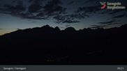 Archived webcam image showing ski resort Savognin, mountain station 