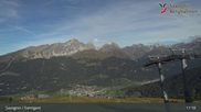 Archived webcam image showing ski resort Savognin, mountain station 
