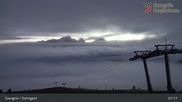 Archived webcam image showing ski resort Savognin, mountain station 
