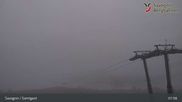 Archived webcam image showing ski resort Savognin, mountain station 
