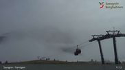 Archived webcam image showing ski resort Savognin, mountain station 