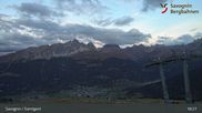 Archived webcam image showing ski resort Savognin, mountain station 