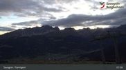 Archived webcam image showing ski resort Savognin, mountain station 