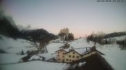 Archived webcam image showing Tarasp Castle on 26 Feb 2026 at 07:34