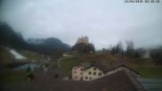 Archived webcam image showing Tarasp Castle on 15 Apr 2026 at 07:04