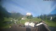 Archived webcam image showing Tarasp Castle on 14 Jun 2026 at 07:56