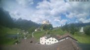 Archived webcam image showing Tarasp Castle on 14 Jun 2026 at 10:56