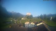 Archived webcam image showing Tarasp Castle on 31 Jul 2026 at 07:45