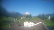 Archived webcam image showing Tarasp Castle on 31 Jul 2026 at 08:45