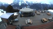 Archiviertes Webcam Bild: Scuol: Bergrestaurant Prümaran Prui am 13.04.2026 um 06:12 Uhr