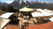 Archiviertes Webcam Bild: Scuol: Bergrestaurant Prümaran Prui am 29.05.2026 um 10:54 Uhr