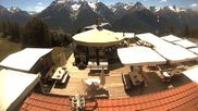 Archiviertes Webcam Bild: Scuol: Bergrestaurant Prümaran Prui am 29.05.2026 um 12:54 Uhr
