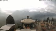 Archiviertes Webcam Bild: Scuol: Bergrestaurant Prümaran Prui am 18.09.2026 um 08:27 Uhr