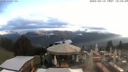 Archiviertes Webcam Bild: Scuol: Bergrestaurant Prümaran Prui am 18.09.2026 um 18:27 Uhr