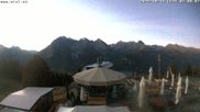 Archiviertes Webcam Bild: Scuol: Bergrestaurant Prümaran Prui am 16.10.2026 um 07:36 Uhr