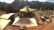 Archived webcam image showing Scuol: mountain station chairlift "Prui" on 16 Oct 2026 at 12:00
