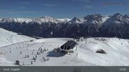 Archiviertes Webcam Bild: Scuol: Schlivera Blick vom Gipfel am 26 Feb 2026 um 13:52 Uhr