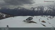 Archiviertes Webcam Bild: Scuol: Schlivera Blick vom Gipfel am 12.04.2026 um 17:12 Uhr