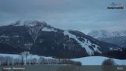 Archived webcam image showing Moserberg at Kössen Ski Resort on 2 Apr 2026 at 01:51