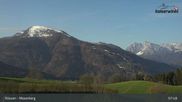 Archived webcam image showing Moserberg at Kössen Ski Resort on 17 Apr 2026 at 08:21