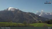 Archived webcam image showing Moserberg at Kössen Ski Resort on 17 Apr 2026 at 09:21