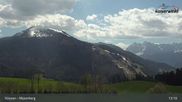 Archived webcam image showing Moserberg at Kössen Ski Resort on 17 Apr 2026 at 13:21