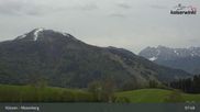 Archived webcam image showing Moserberg at Kössen Ski Resort on 29 Apr 2026 at 08:16