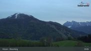 Archived webcam image showing Moserberg at Kössen Ski Resort on 29 Apr 2026 at 03:16
