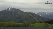 Archived webcam image showing Moserberg at Kössen Ski Resort on 29 Apr 2026 at 11:16