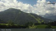 Archived webcam image showing Moserberg at Kössen Ski Resort on 15 Jun 2026 at 11:09