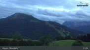 Archived webcam image showing Moserberg at Kössen Ski Resort on 12 Jun 2026 at 01:49