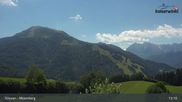 Archived webcam image showing Moserberg at Kössen Ski Resort on 12 Jul 2026 at 13:58