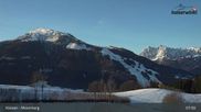Archived webcam image showing Moserberg at Kössen Ski Resort on 28 Feb 2026 at 08:45