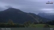 Archived webcam image showing Moserberg at Kössen Ski Resort on 14 Oct 2026 at 01:09