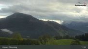 Archived webcam image showing Moserberg at Kössen Ski Resort on 14 Oct 2026 at 17:09