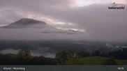 Archived webcam image showing Moserberg at Kössen Ski Resort on 14 Oct 2026 at 19:09