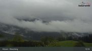 Archived webcam image showing Moserberg at Kössen Ski Resort on 14 Oct 2026 at 13:09