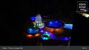 Archived webcam image showing Therme Längenfeld Spa - Aqua Dome on 27 Apr 2026 at 05:30