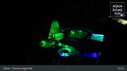 Archived webcam image showing Therme Längenfeld Spa - Aqua Dome on 27 Apr 2026 at 01:30